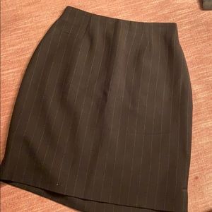 Thalian Pinstripe Mini Skirt